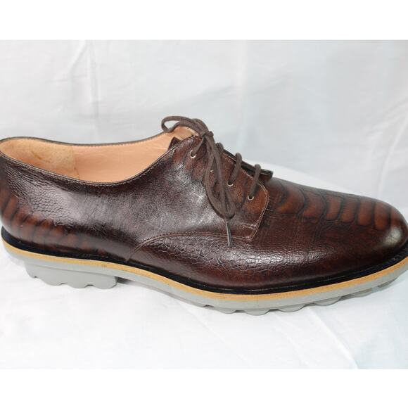 Robert Clegerie Paris- Leather Oxford - Picture 1 of 5